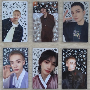 Hyunjin Photocard fanmade customisée - PC Kpop - Stray Kids - non-officielle - Stay - Skz