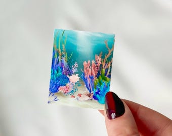 No.8 Sticker | Ocean Floor Collection