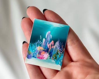 No.3 Sticker | Ocean Floor Collection