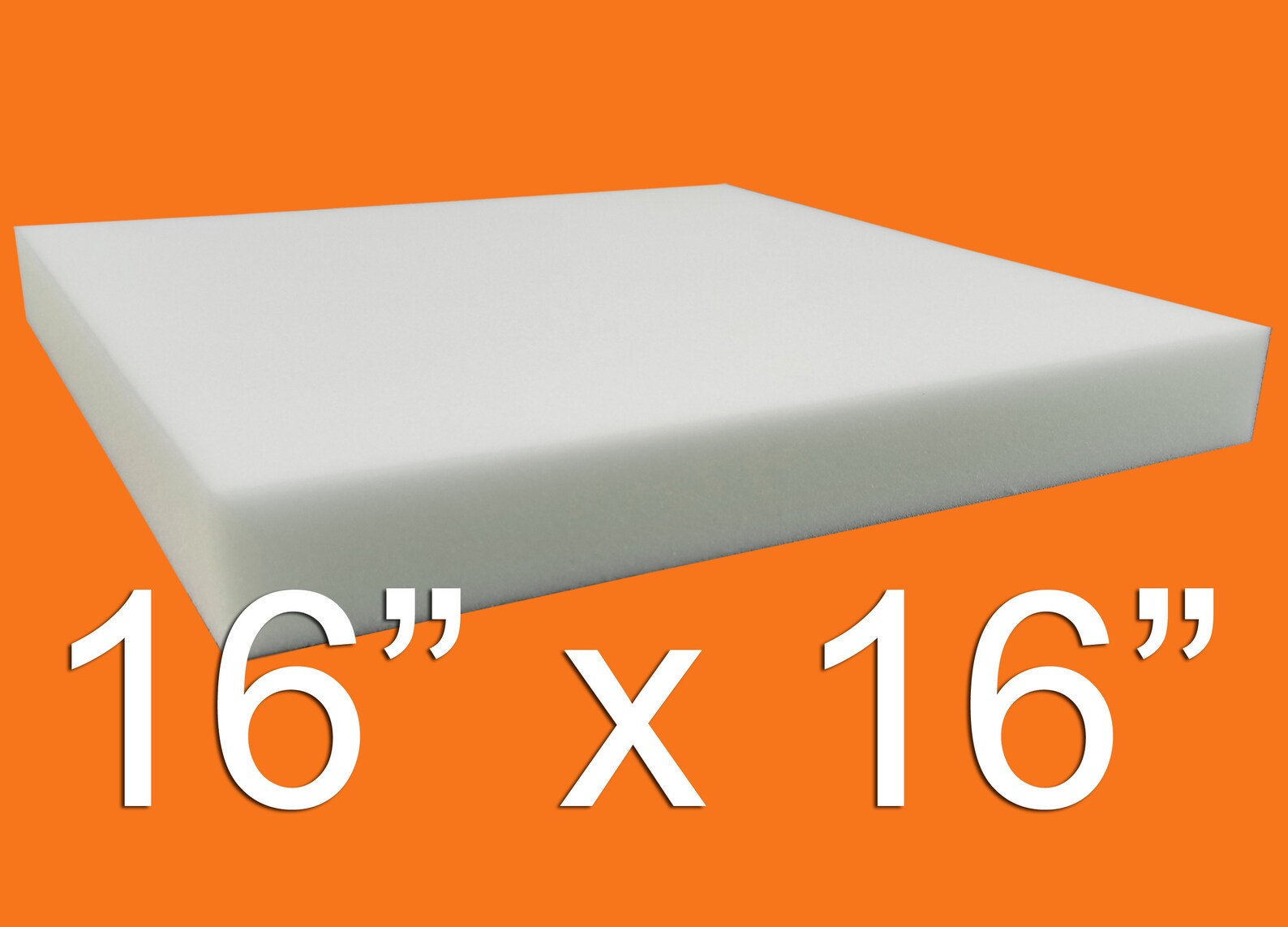 16 X 16 Square Upholstery Foam Cushion Sheet seat Etsy