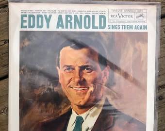 Eddy Arnold Sings Them Again 12"LP | Country Music | Classic Country | Blue Grass | Vintage Vinyl | Vinyl Record | Cowboy | Rodeo | CMT