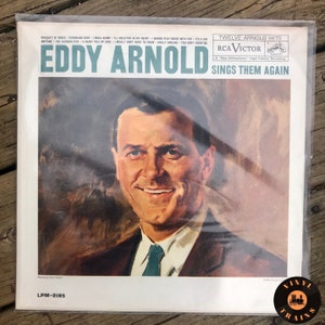 Eddy Arnold Sings Them Again 12&quot;LP | Country Music | Classic Country | Blue Grass | Vintage Vinyl | Vinyl Record | Cowboy | Rodeo | CMT