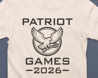 Patriot Games 2026 T-Shirt - Hunger Movie Style