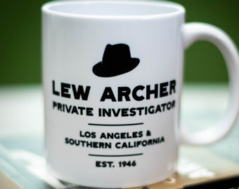 Lew Archer Mug - Detective - Ross Macdonald