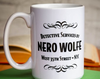 Nero Wolfe Coffee Mug