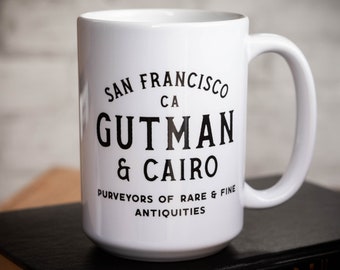 Gutman & Cairo Mug - "Maltese Falcon" Villains