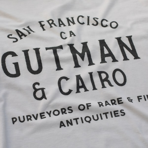 Gutman & Cairo T-Shirt - "Maltese Falcon" Villains