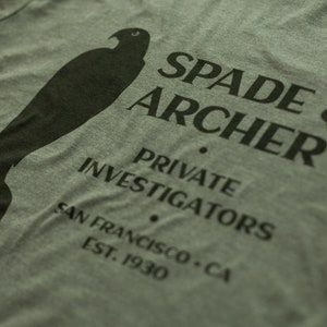 Maltese Falcon T-Shirt – Spade & Archer Detective Novel Tee