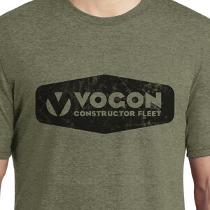 Vogon T-Shirt -  Retro Style Logo Tee for HHGTG Fans