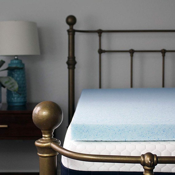 3 Inch Gel infused Memory Foam Mattress Topper Pad Soft King Queen
