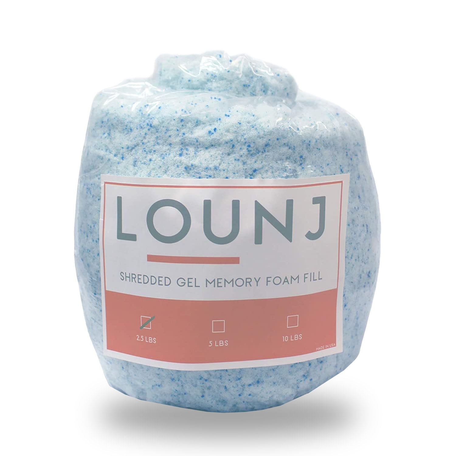 Rembourrage en mousse à mémoire de forme déchiquetée pour remplissage de  pouf – Mousse douce de qualité supérieure – Rembourrage de coussin de  canapé