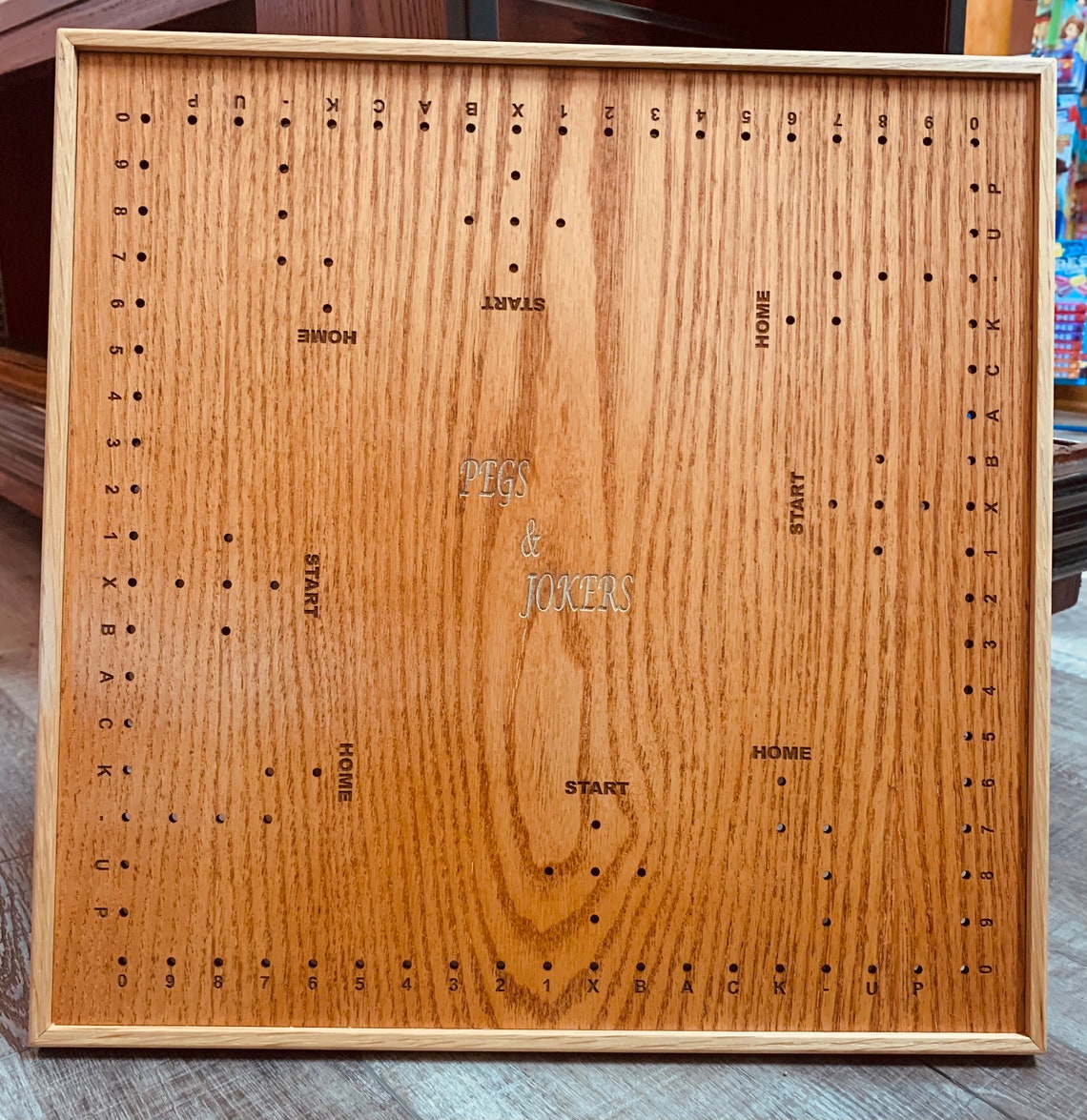 Pegs and Jokers Board Game Pegs Jokers Game Card Game Etsy