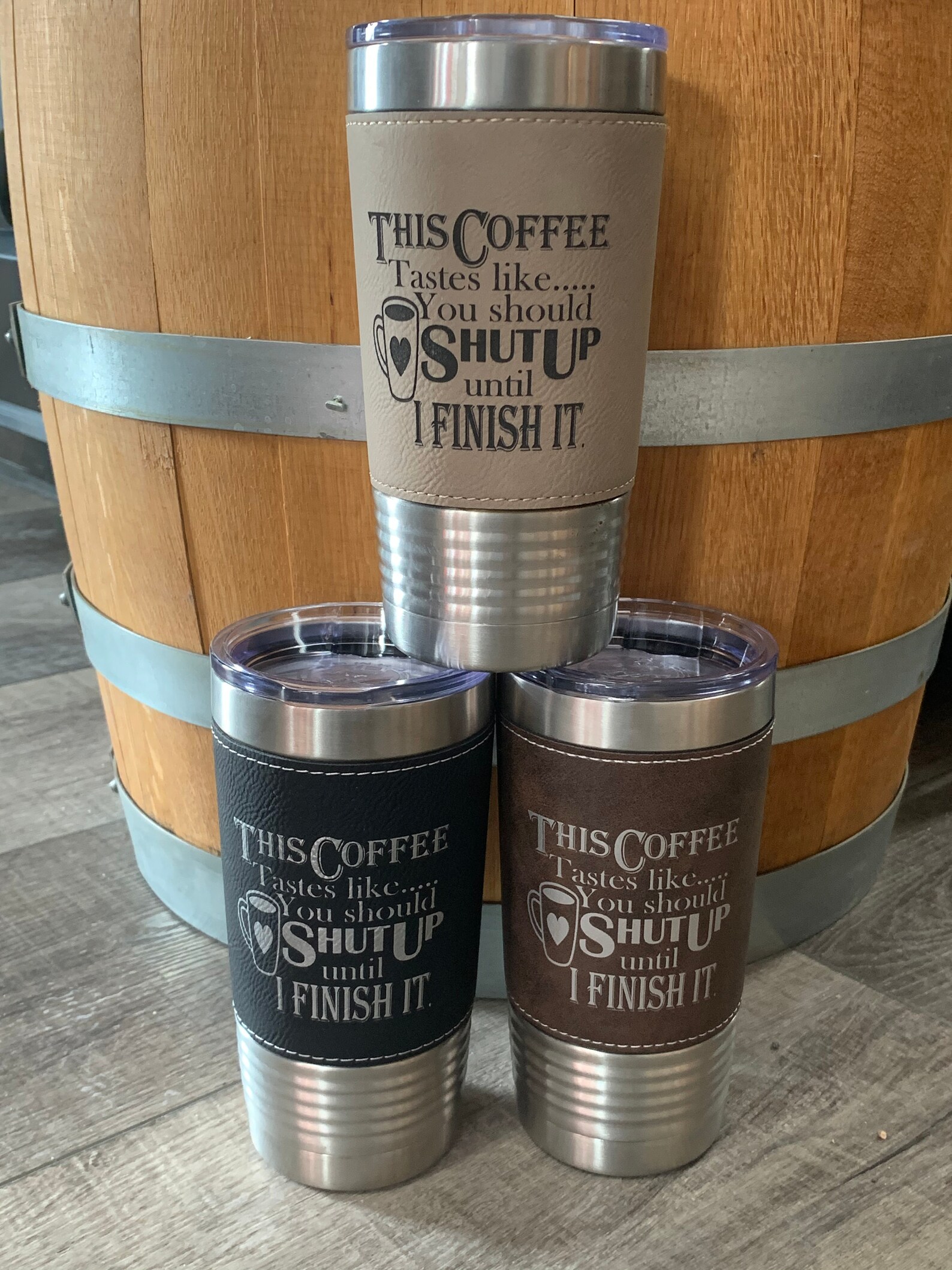 Coffee Tumbler Funny Coffee Saying Cup Travel Mug Drink ware Etsy