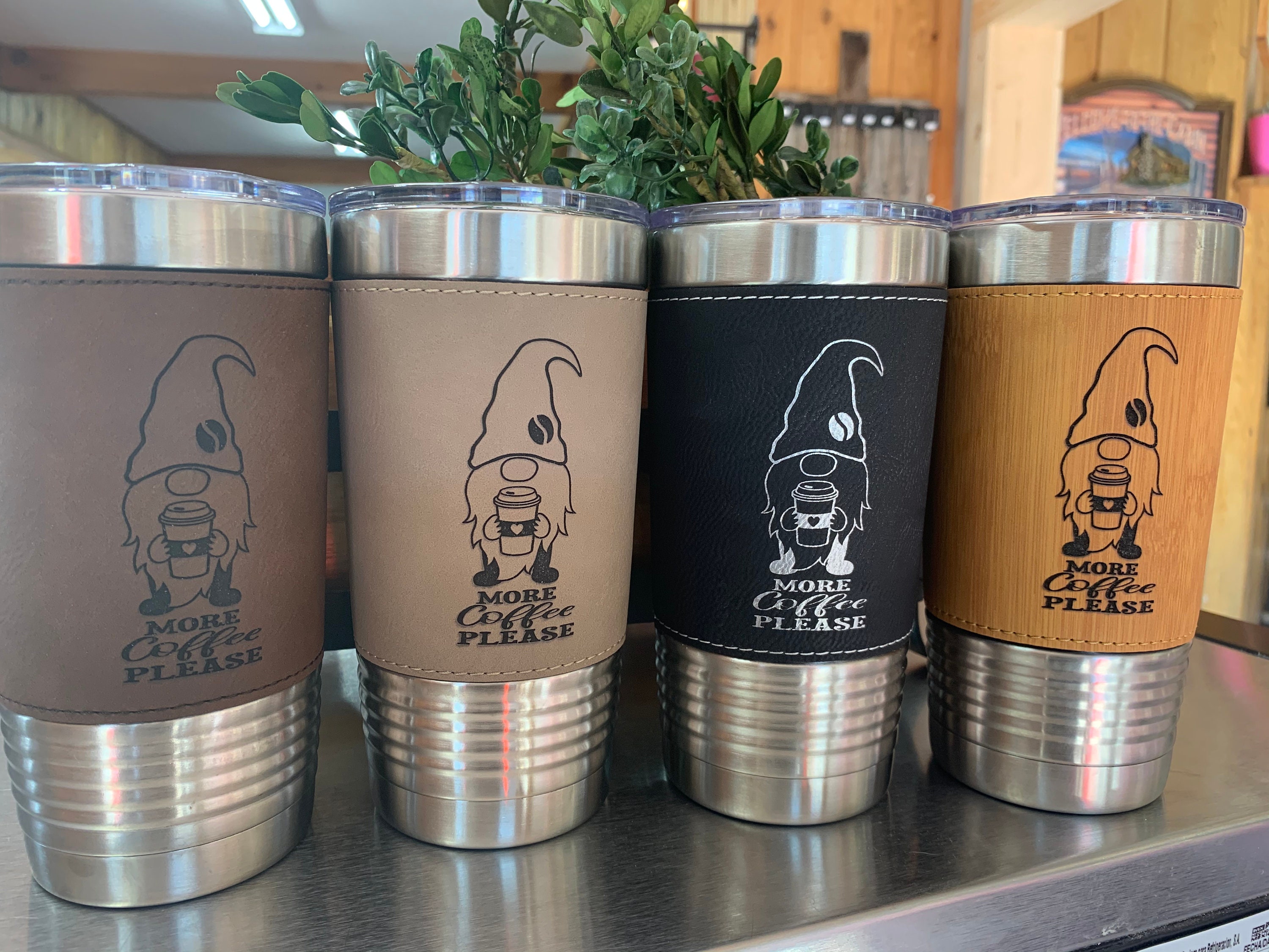 gnome travel mug
