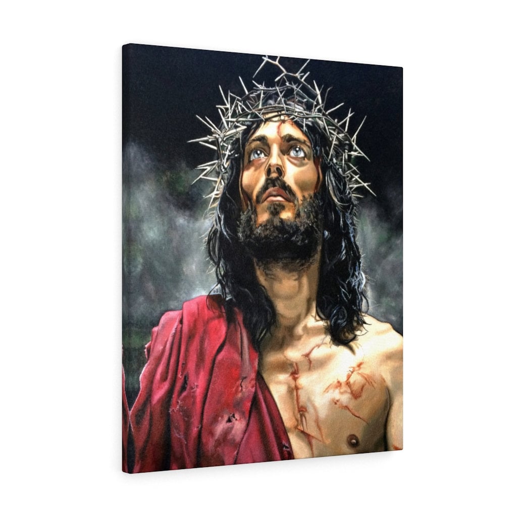 Jesus Canvas Wall Art Christian Home Decor Etsy