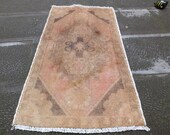 Door Mat,1.6x2.8ft.Anatolian Rug,Turkish Rug,Handmade Carpet,Turkish Runner Rug,Oushak Vintage ,Rug,Unique Carpet Rug,Vintage Wool Rug.