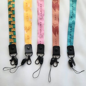 Devil Assassin Anime Lanyard Phone Strap Demon Killer