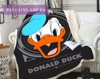 Donald duck fleece | Etsy Daisy Duck Custom Zippered Pillow