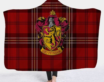 hogwarts hooded blanket