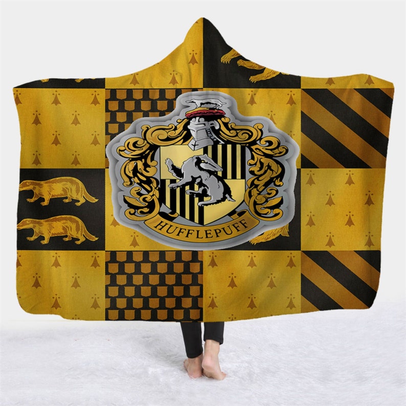 Custom Harry Potter Hooded Blanket 20 Etsy Custom Harry Potter Hooded Blanket 20 Etsy