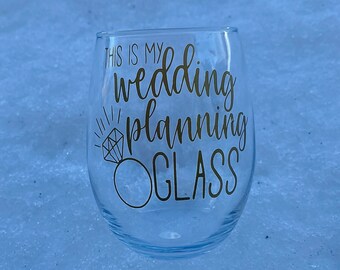 Download This Is My Wedding Planning Glass Etsy
