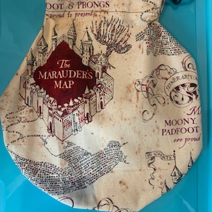 Marauder’s Map dice bag