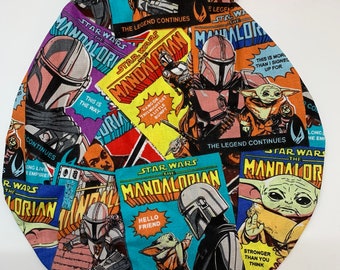 Mandalorian poster dice bag