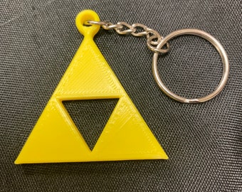 Triforce keychain