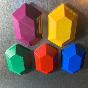 Zelda rupee magnets