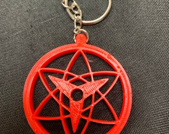 Naruto eye keychain