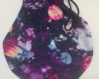 Galaxy dice bag