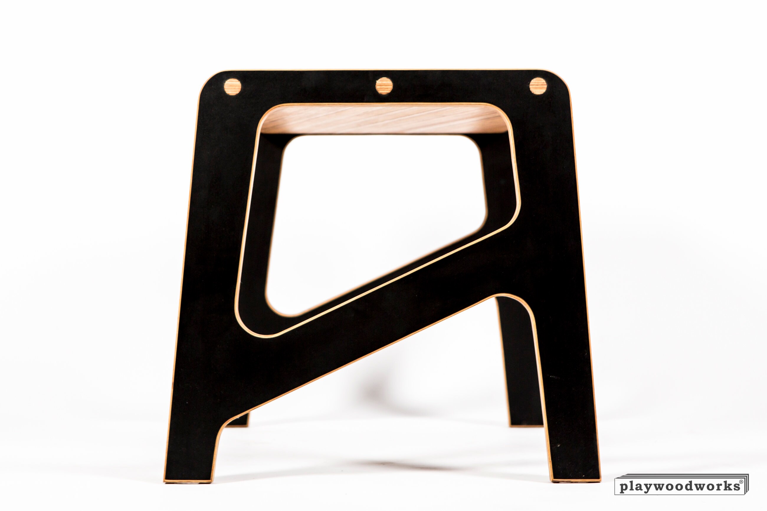 Coffee Table 50cm High Made of Black Laminated Birch Plywood Etsy UK