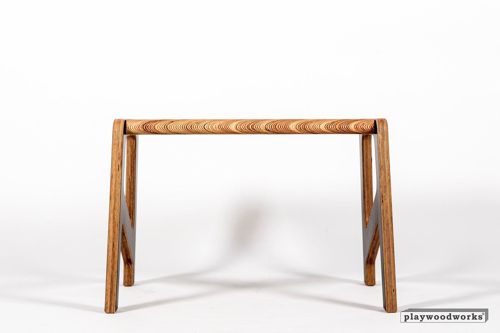 Coffee Table 50cm High Made of Black Laminated Birch Plywood Etsy UK