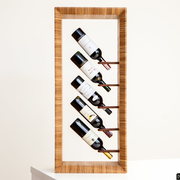 Vertical Wine Rack Etsy