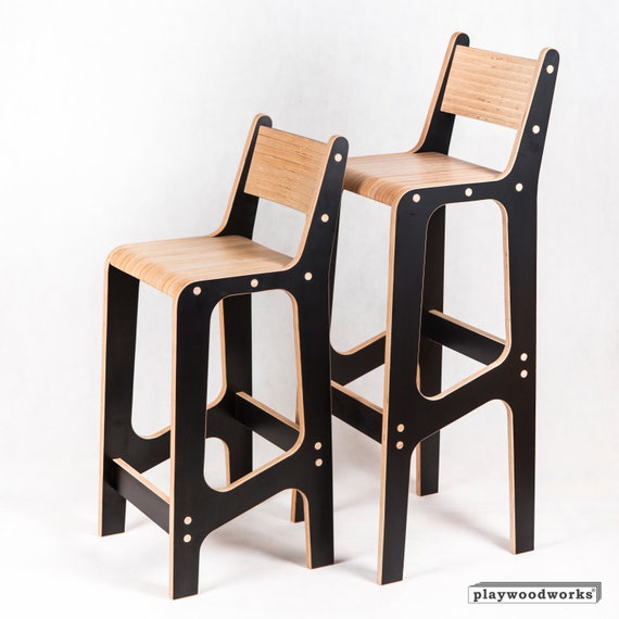 Allen stool with backrest online