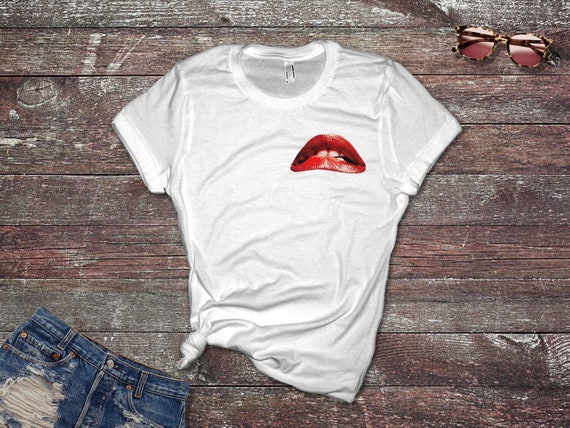 Rocky Horror Picture Show Tshirt Retro 70s Shirt Rocky Horror Lips Shirt Nostalgia Movie Gift Cult Classic