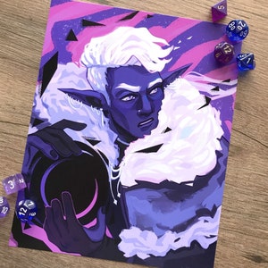 The Shadowhand - 8x10 Critical Role-inspired Art Print