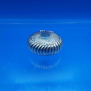 Vintage verzilverde snuifdoos voor trinket