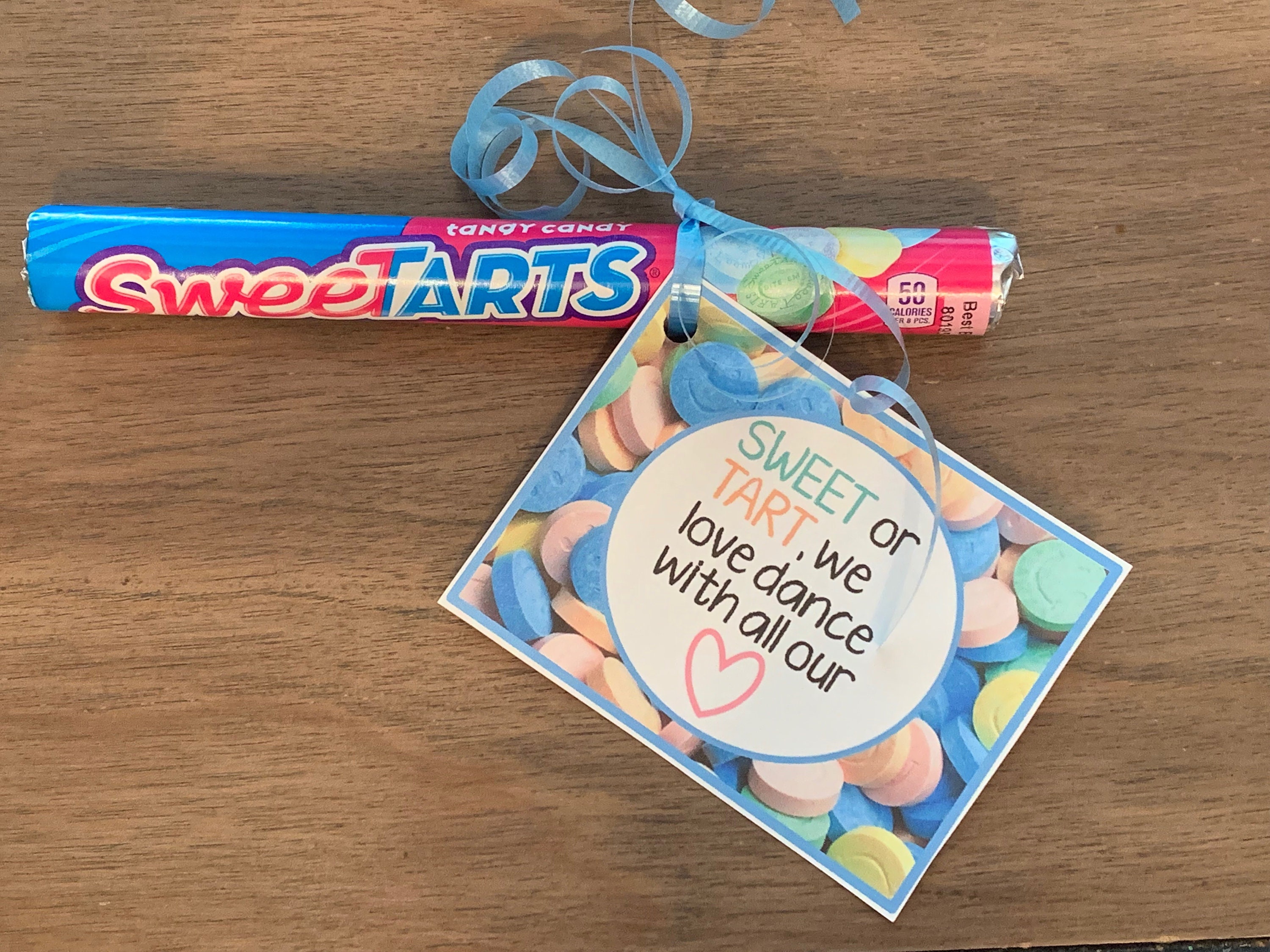 Team Gifts Favor Tags Cheer Dance & Camp Gifts Candy Gram - Etsy