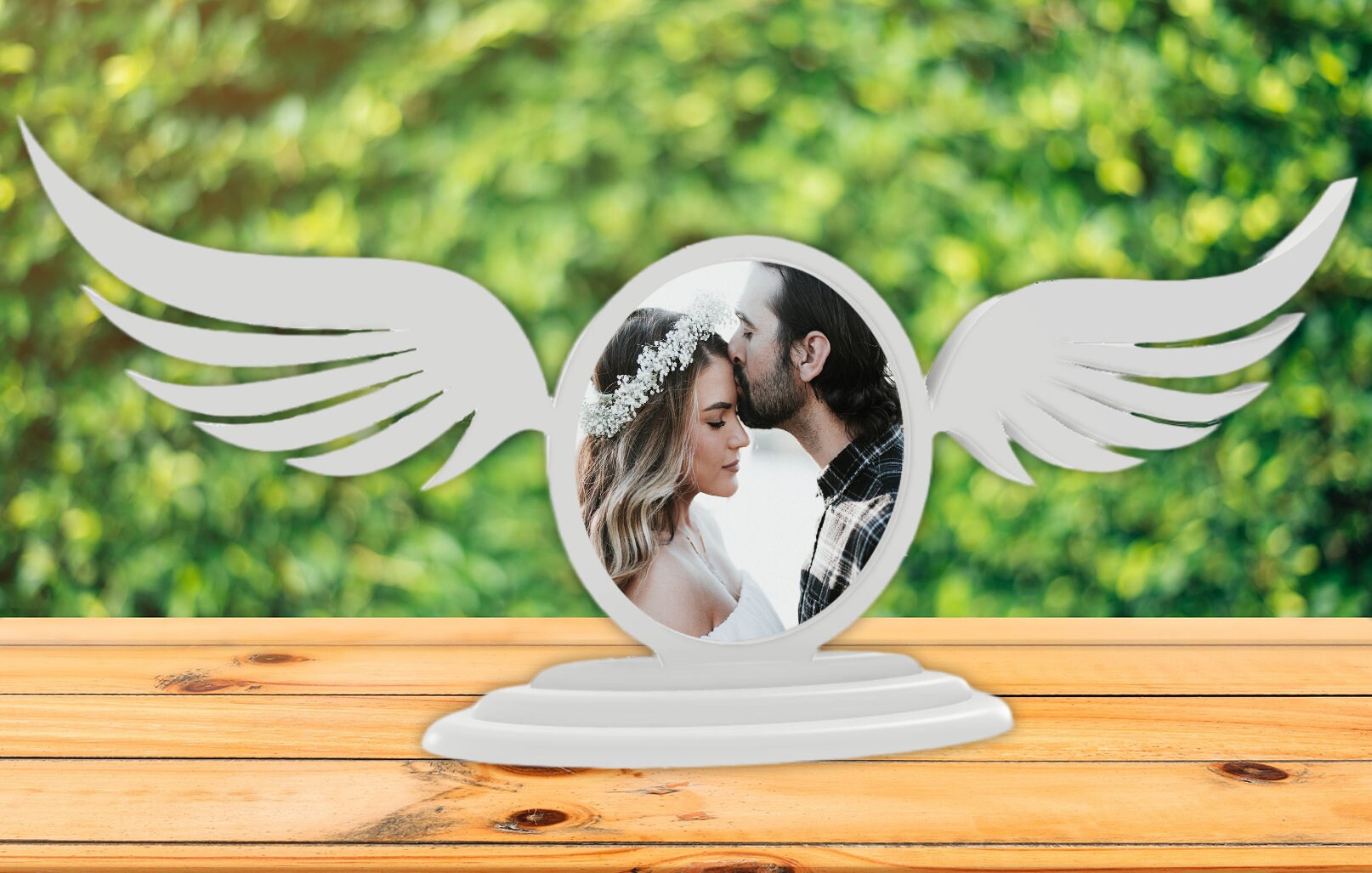 Unique 3D Printed Wing Photo Frame Intricate Bird Wing Design, 3D ...