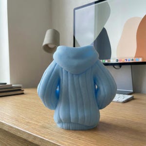 Hoodie Vase: Unique Streetwear Planter for Succulents and Flowers