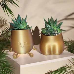 Adorable Booty-Shaped Plant Pot, Fun and Unique Gift, Quirky Home Decor
