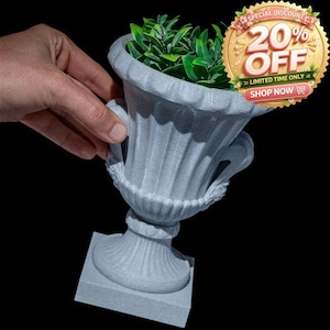 Roman Cup Planter: Modern 3D Printed Succulent Pot