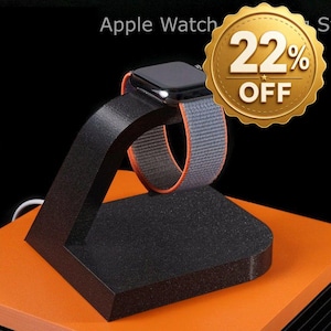 Support de charge pour Apple Watch, technologie d'impression 3D tendance et moderne. Accessoire de bureau élégant, cadeau de Noël