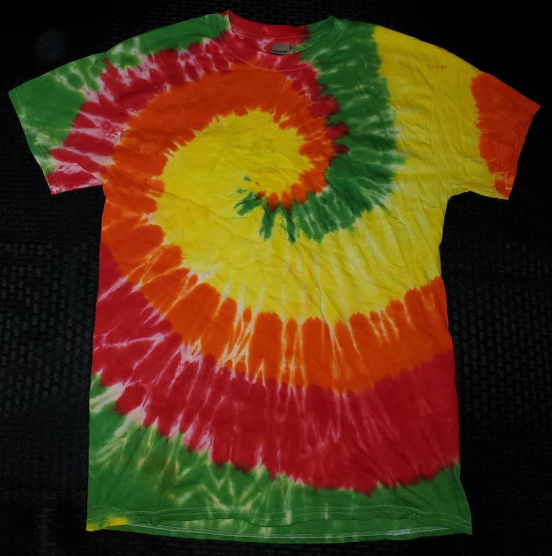 Adult Medium Rasta Colors Spiral - Etsy