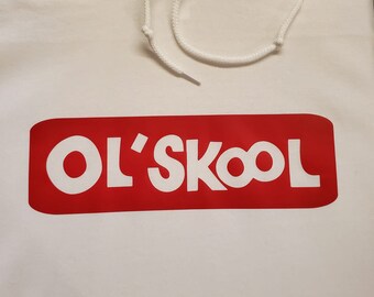 Ol'Skool Vinyl Hoodie