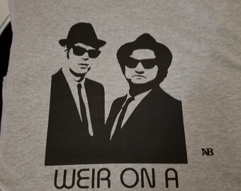 Weir On A Mission For Bob Vinyl T-Shirt (O.G. Discontinued) **DISCOUNTED**