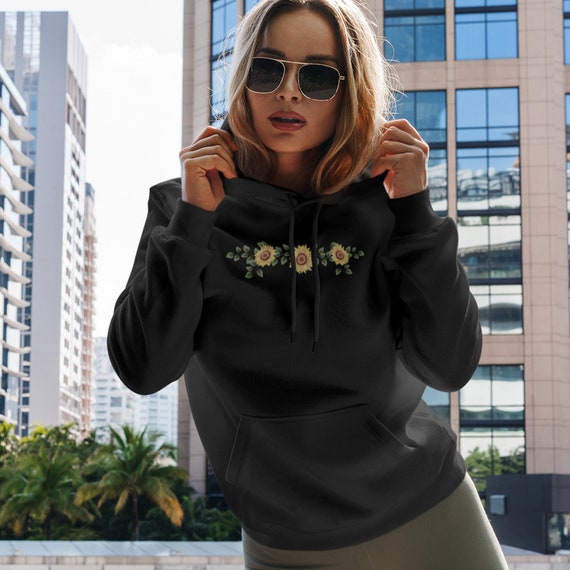 cute sunflower hoodies