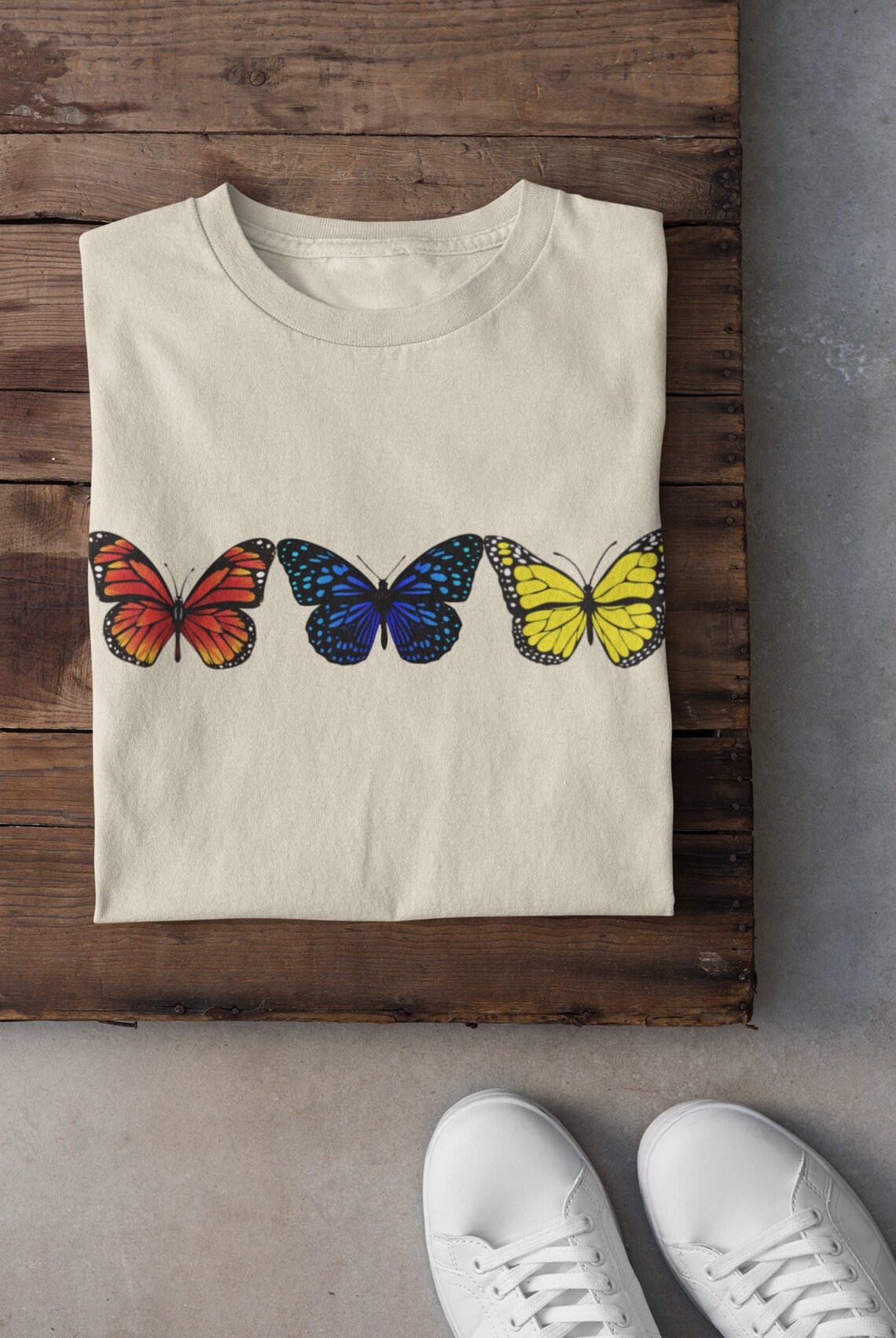 Aesthetic Butterfly Shirt Y2K Graphic Butterflies TShirt For Etsy