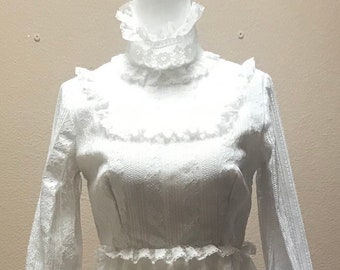 Vintage 1970's wedding dress